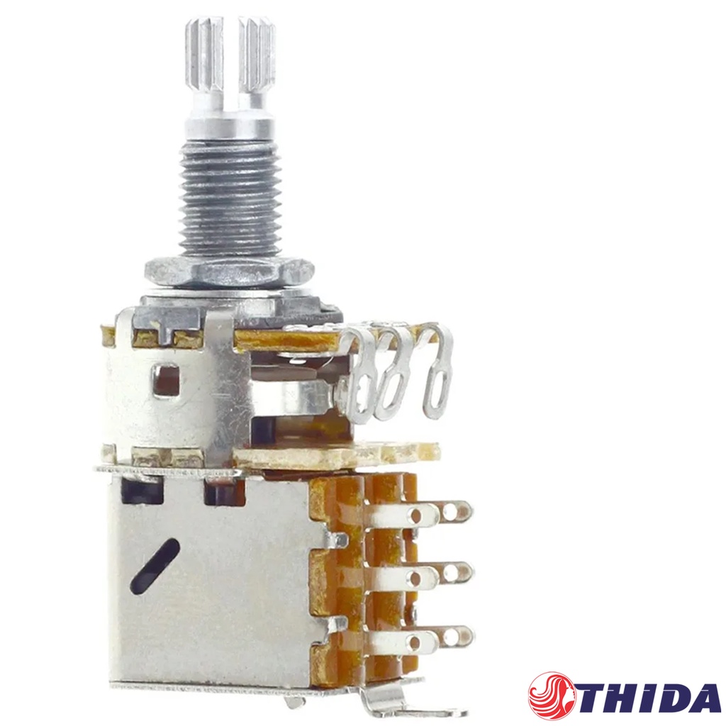 Chave Split Potenciometro Push Pull Para Guitarra Baixo B500K Shopee
