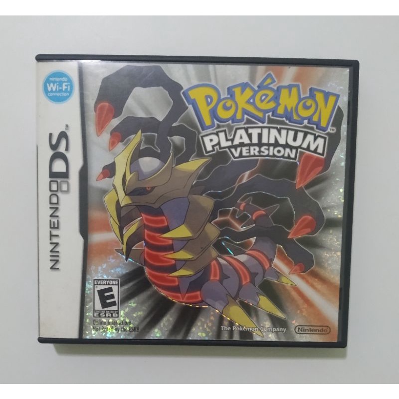 Pokémon Platinum Original Nintendo DS e 3DS Shopee Brasil