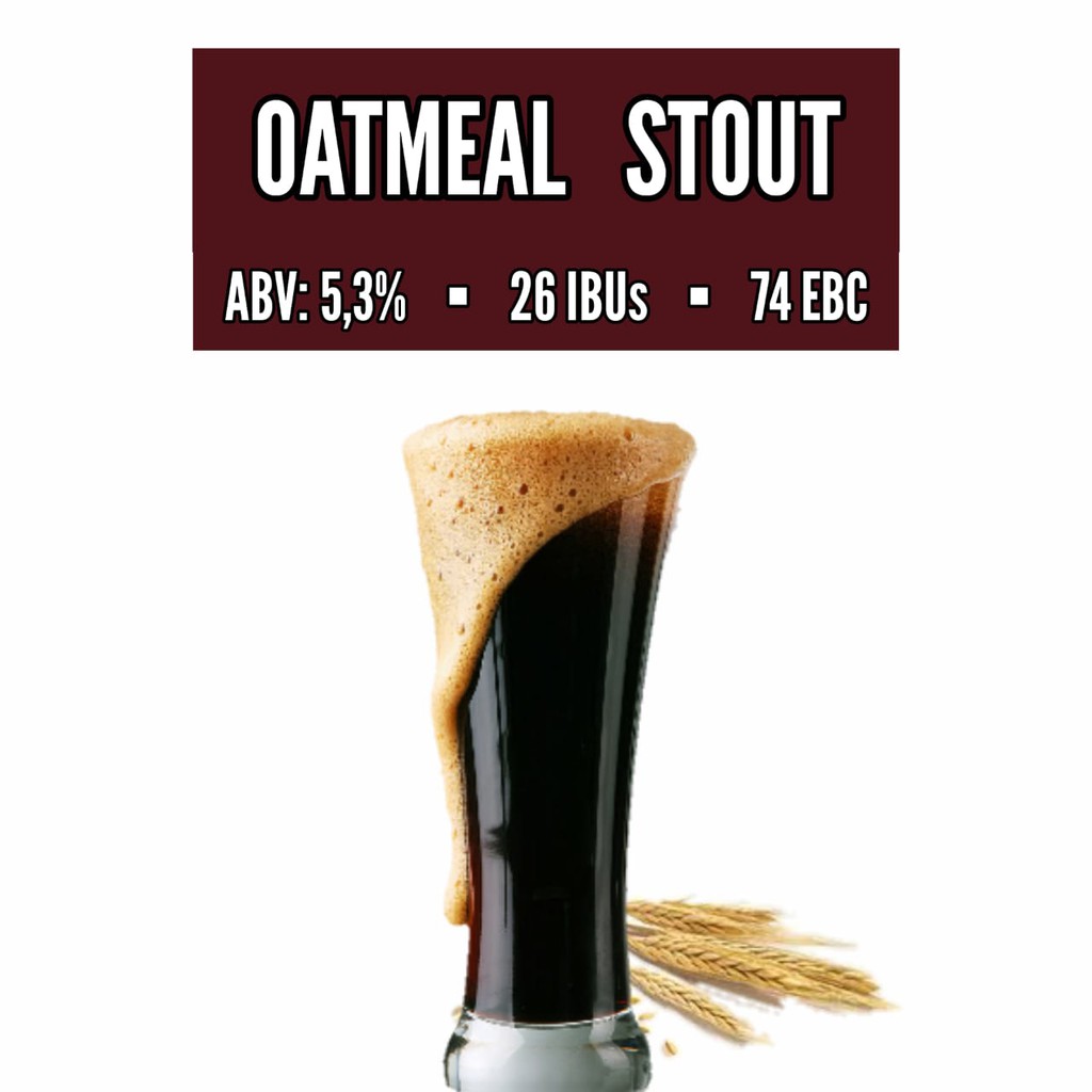 Kit Insumos Oatmeal Stout 40L Cerveja Artesanal Shopee Brasil