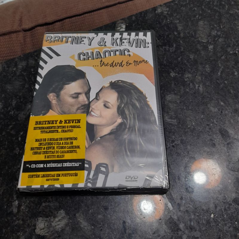 DVD Britney Spears & KevinChaotic...The DVD & More lacrado de fábrica