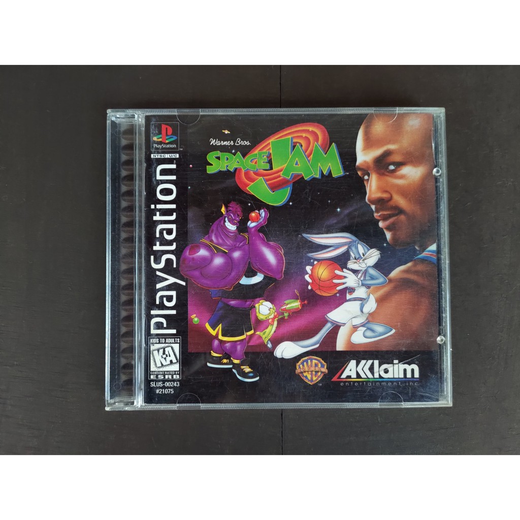 Jogo Space Jam PS1 original Shopee Brasil