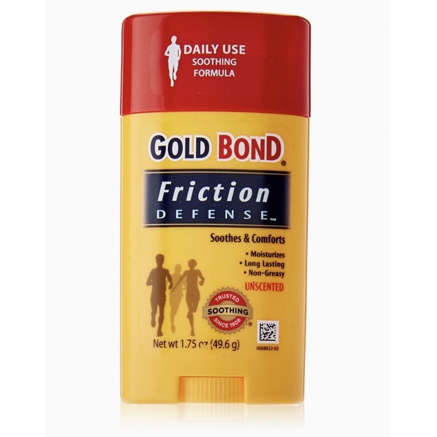 Gold Bond Friction Defense Antiatrito 49g Shopee Brasil