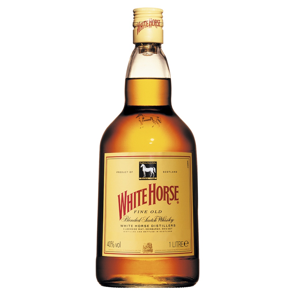 Whisky White Horse 1L Cavalo Branco Shopee Brasil