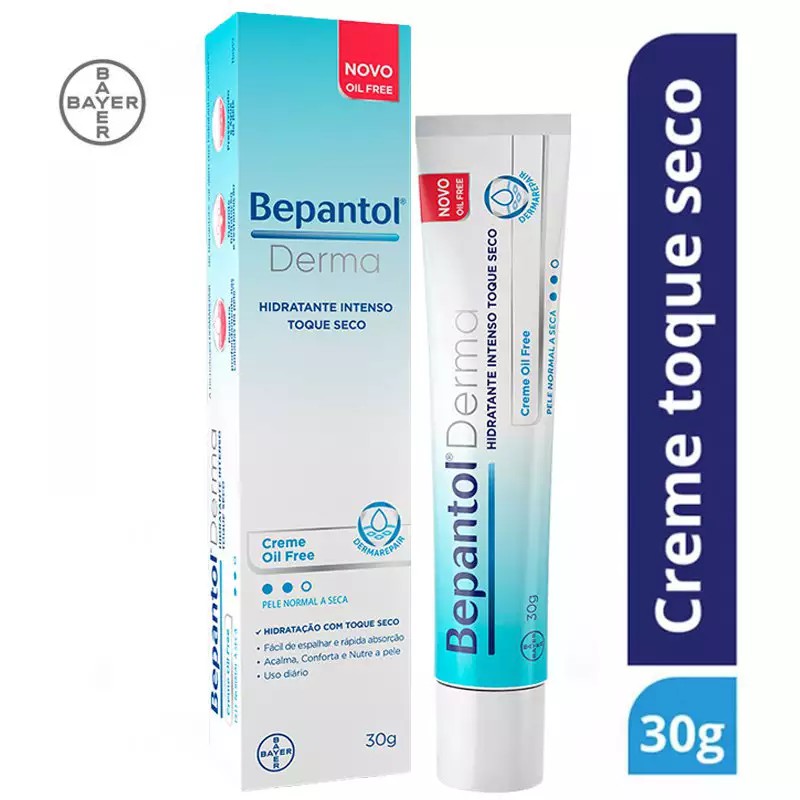 Hidratante Intenso Bepantol Derma Toque Seco 30g Shopee Brasil
