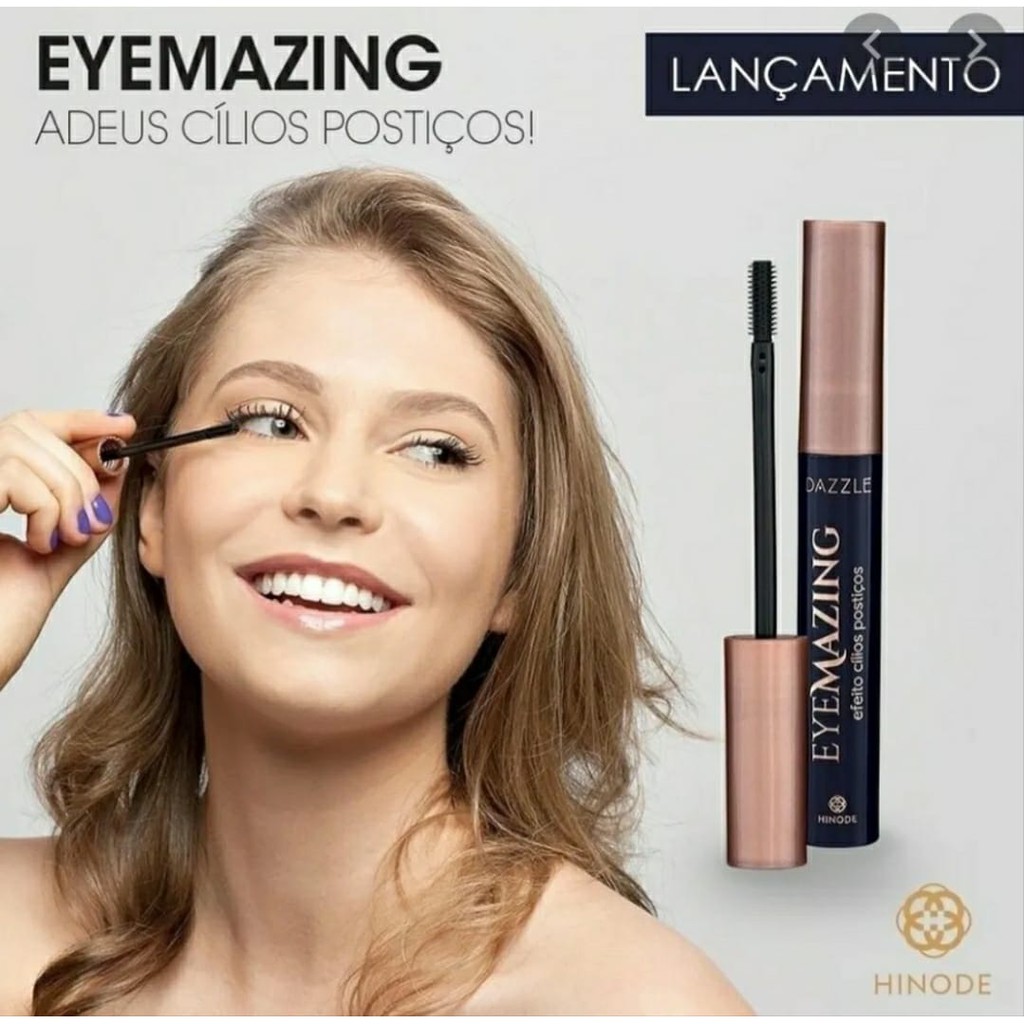 Máscara Hinode Para Cílios Eyemazing efeito Alongado Dazzle 6g Shopee Brasil