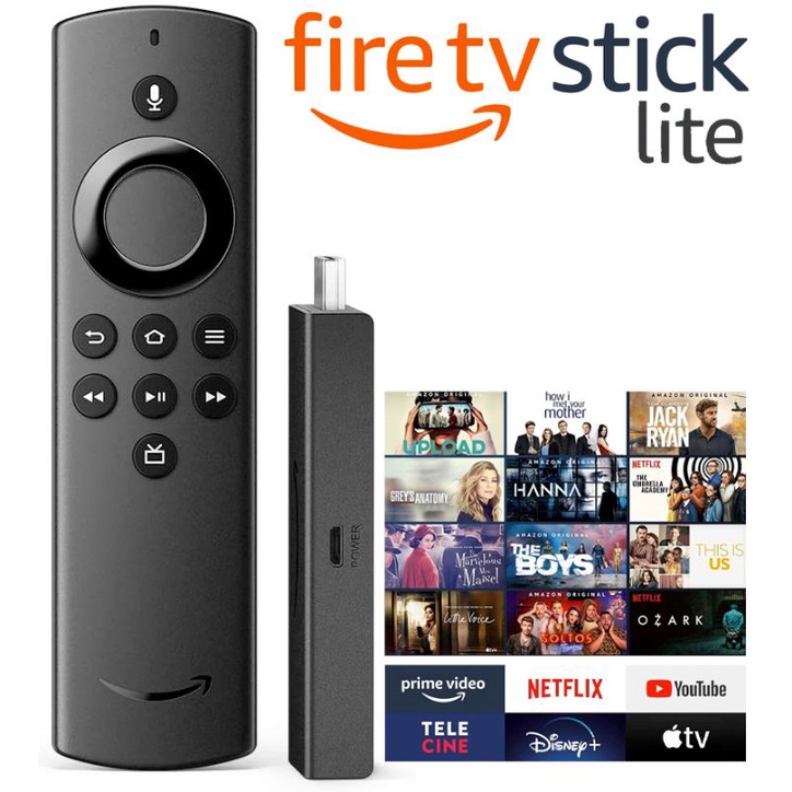Tv Box Amazon Fire Tv Stick Lite Original Shopee Brasil