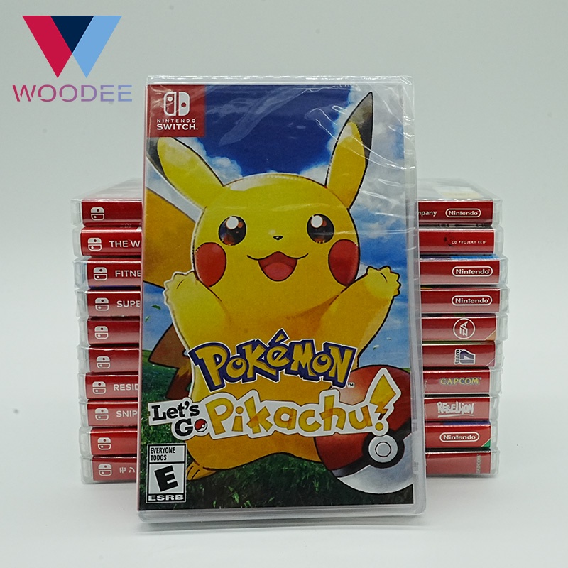 Nintendo Switch Pokemon Vamos Ir , Pikachu ! Pacote De Pokeball Com