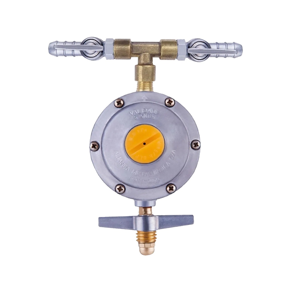 Regulador Registro De Gás 13kg Saida Dupla Forno E Cooktop Shopee Brasil