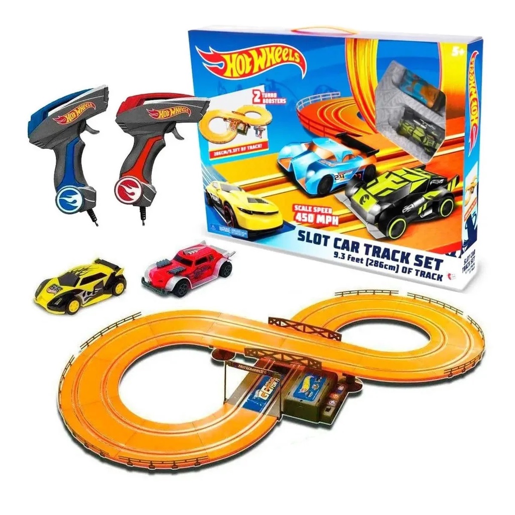 Autorama Hot Wheels Slot Car Track Set Pista 2,86m Multikids Shopee