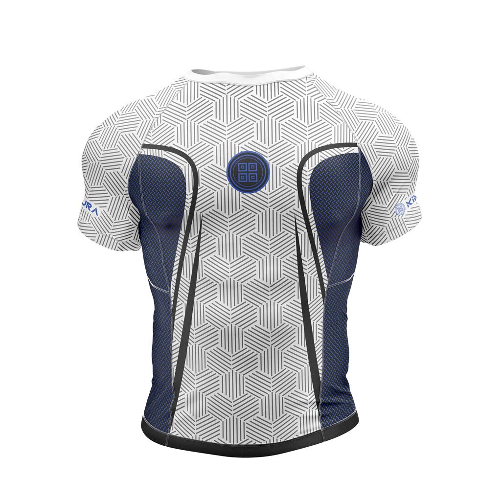 Rashguard Manga Curta Brazilian Jiu Jitsu Luta No Gi Oss Cores Faixas