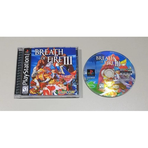 Ps1 Breath Of Fire 3 Breath Of Fire Iii Leia a descrição Shopee