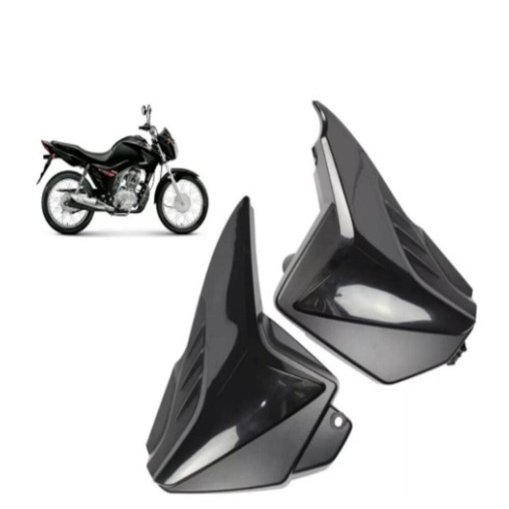 Par Tampa Lateral Para Moto Fan 150 2009 2010 2011 2012 2013 Pro Tork