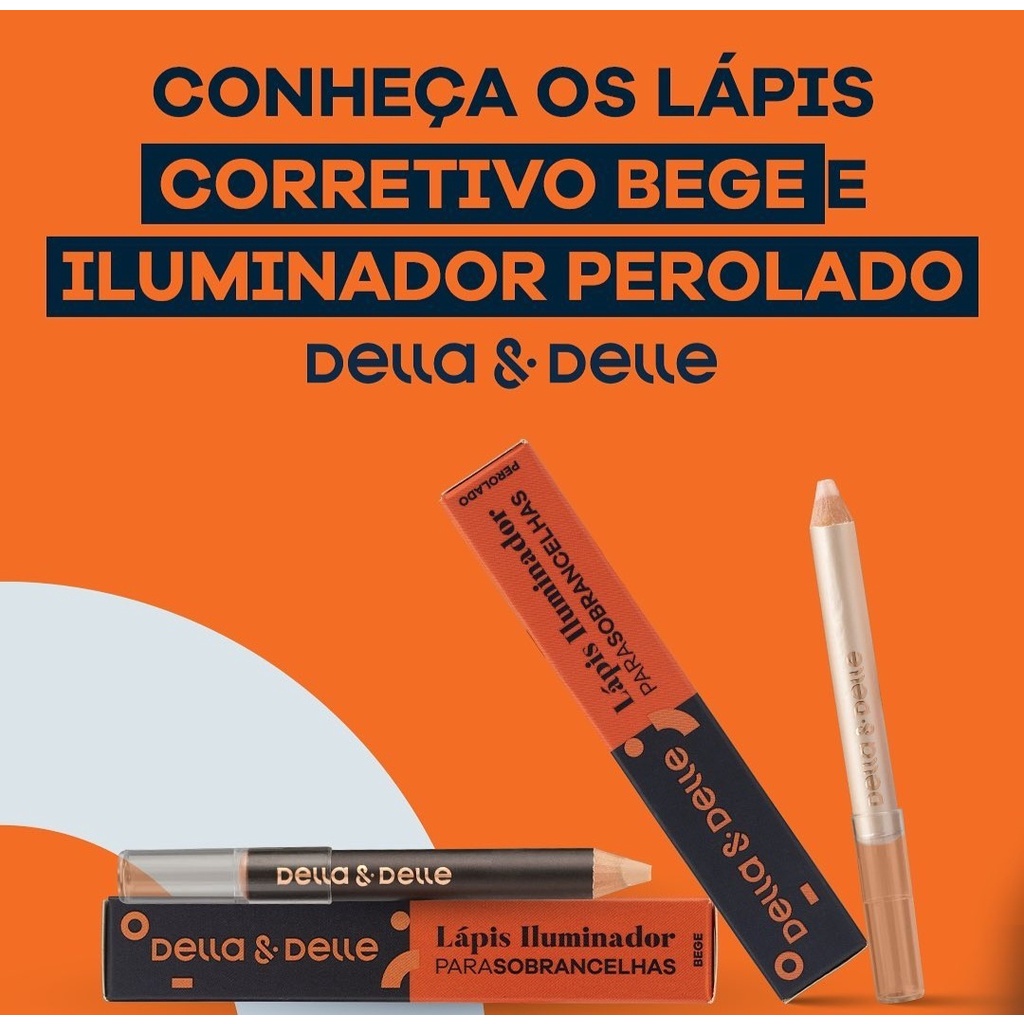 Della e Delle / Lapis Iluminador Perolado Corretivo Bege Shopee Brasil