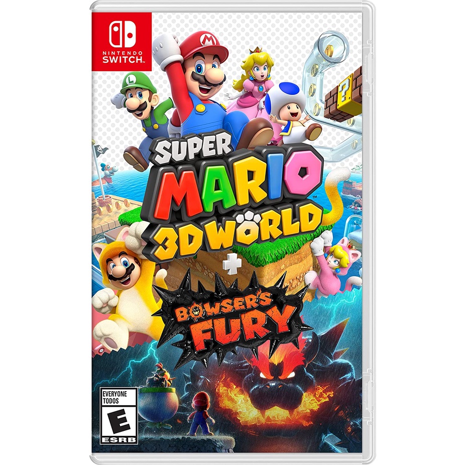 SWITCH SUPER MARIO 3DS WORLD + Bowser's FURY Shopee Brasil
