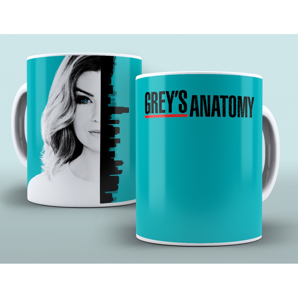 Caneca Personalizada Grey's Anatomy 325ml Shopee Brasil
