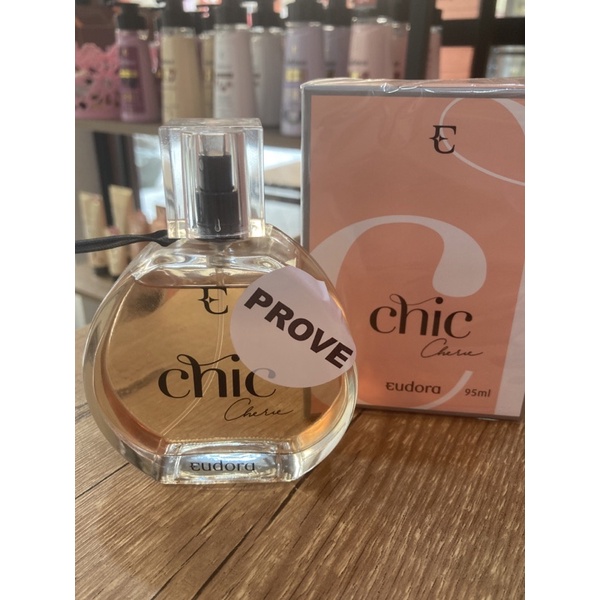Kit Perfume Chic Cherie FLORAL FRUTAL Eudora Shopee Brasil