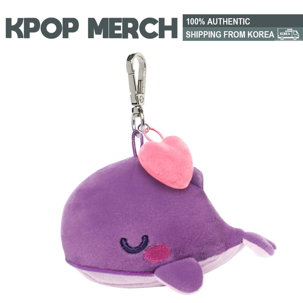 BTS TinyTAN Plush Whale [PLUSH KEYRING] Shopee Brasil