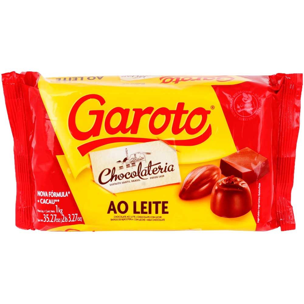 Chocolate ao leite 1kg garoto Shopee Brasil