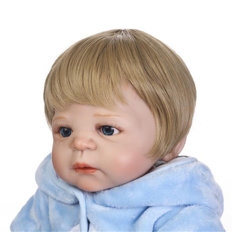 (só peruca sem boneca) Novo Bjd/SD/Reborn Doll Hair Wig for Boy Girl