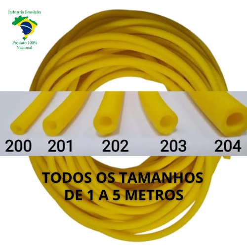Elástico Borracha, Tubo de Látex, Garrote, Mangueira 15 metros nº201