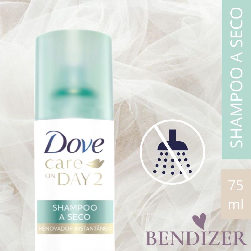 Shampoo a Seco Dove 75ml Shopee Brasil