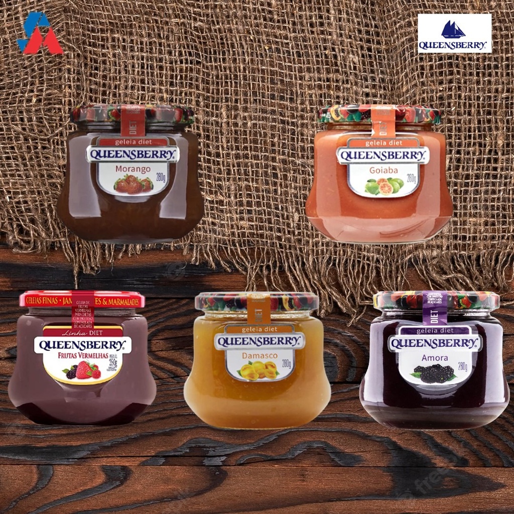 QUEENSBERRY Linha Diet Diversos 280g Shopee Brasil