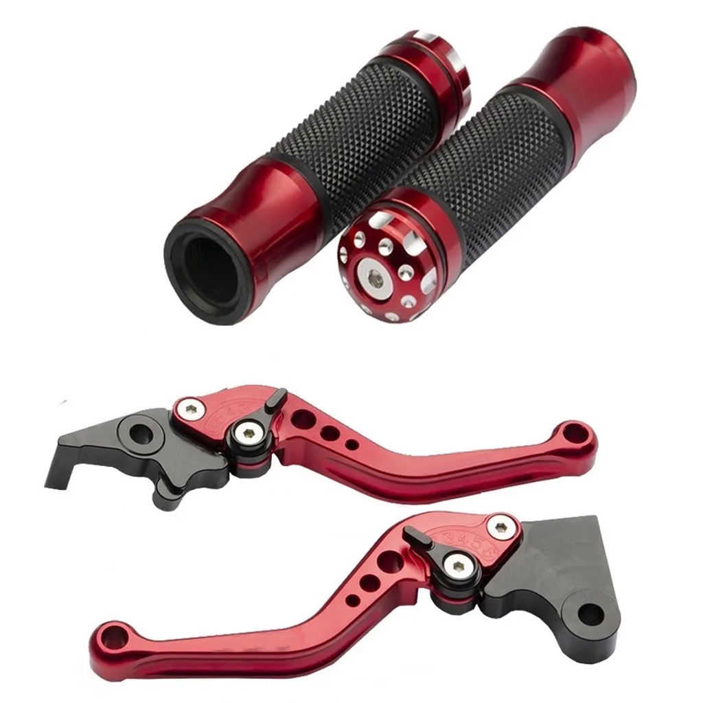 Kit Manopla Modelo Esportivo Exclusivo Cg Titan Fan Start 125