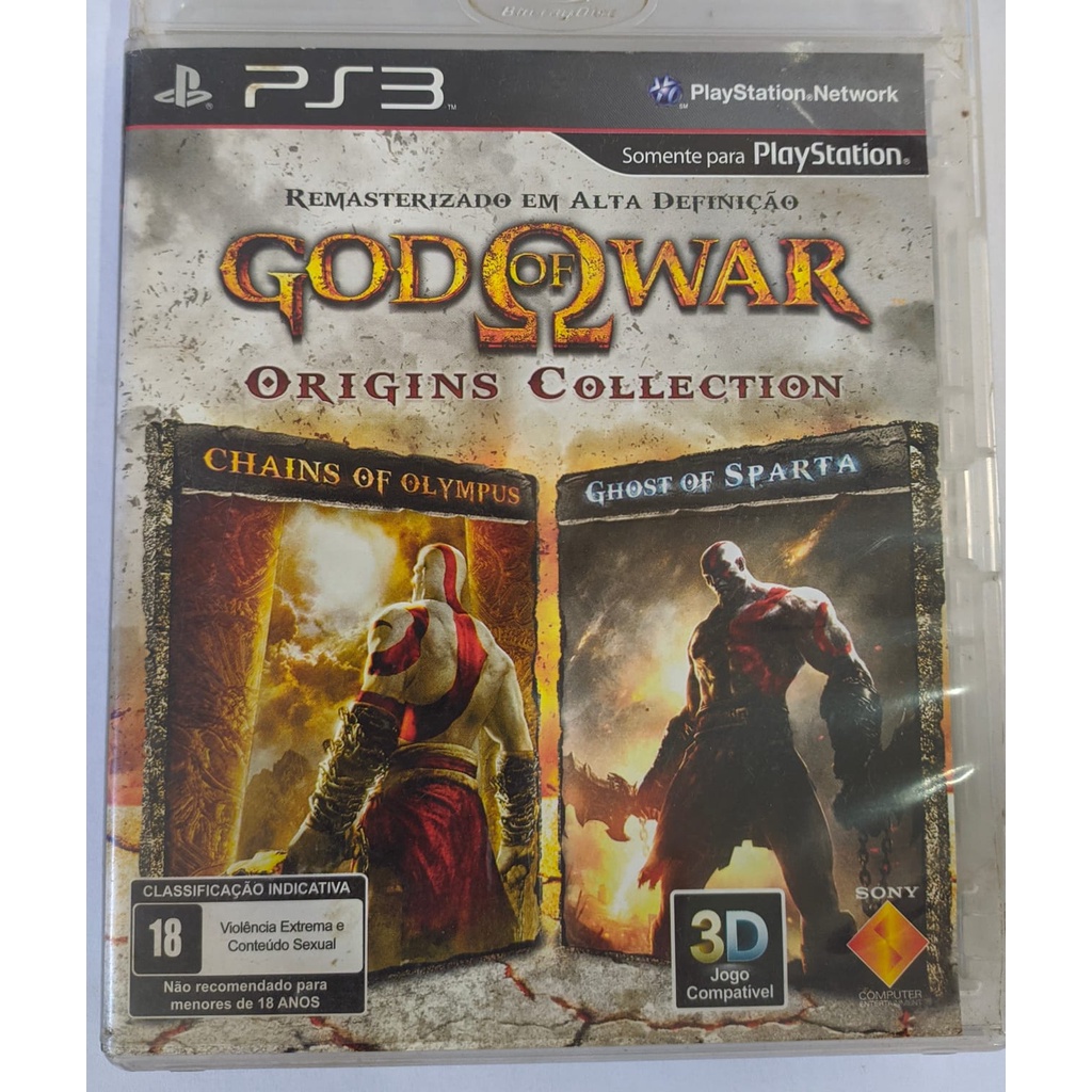 God Of War Origins Collection Ps3 Mídia Física Pronta Entrega Escorrega o Preço