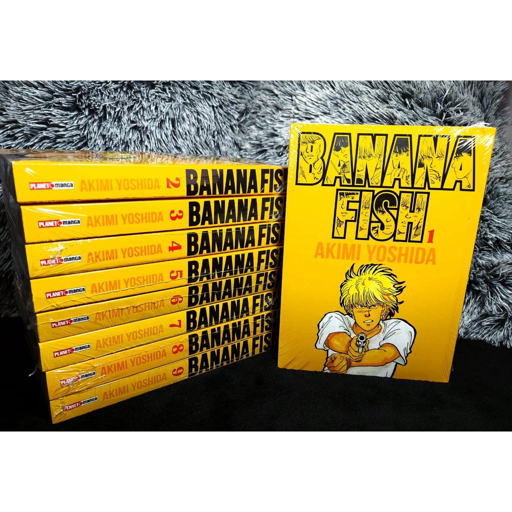 Banana Fish vol.1 ao vol.10 (NovoLacrado) Shopee Brasil