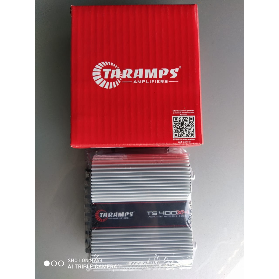 Modulo Potencia Taramps TS400x4 400 Watts rms Mono stereo | Shopee Brasil