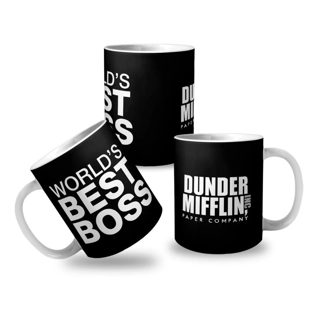 Caneca The Office World´s Best Boss Envio Imediato Shopee Brasil