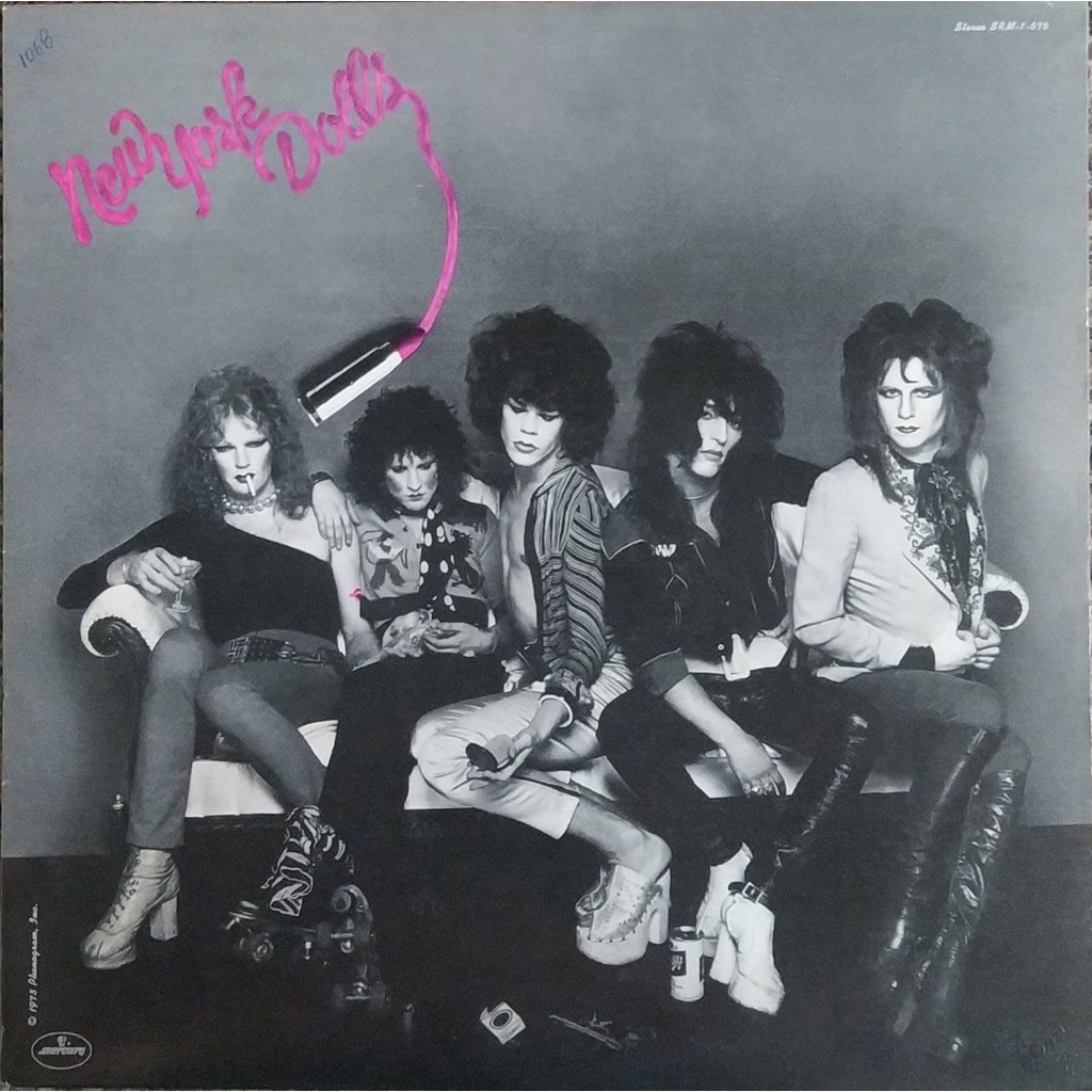 Lp New York Dolls1973 Us Mercuryvinil Colorido Rededição1 Shopee