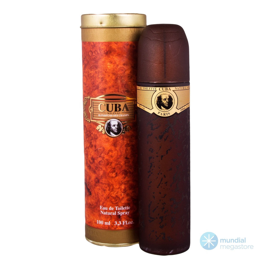 Perfume Cuba Original Gold For Men 100ML Shopee Brasil