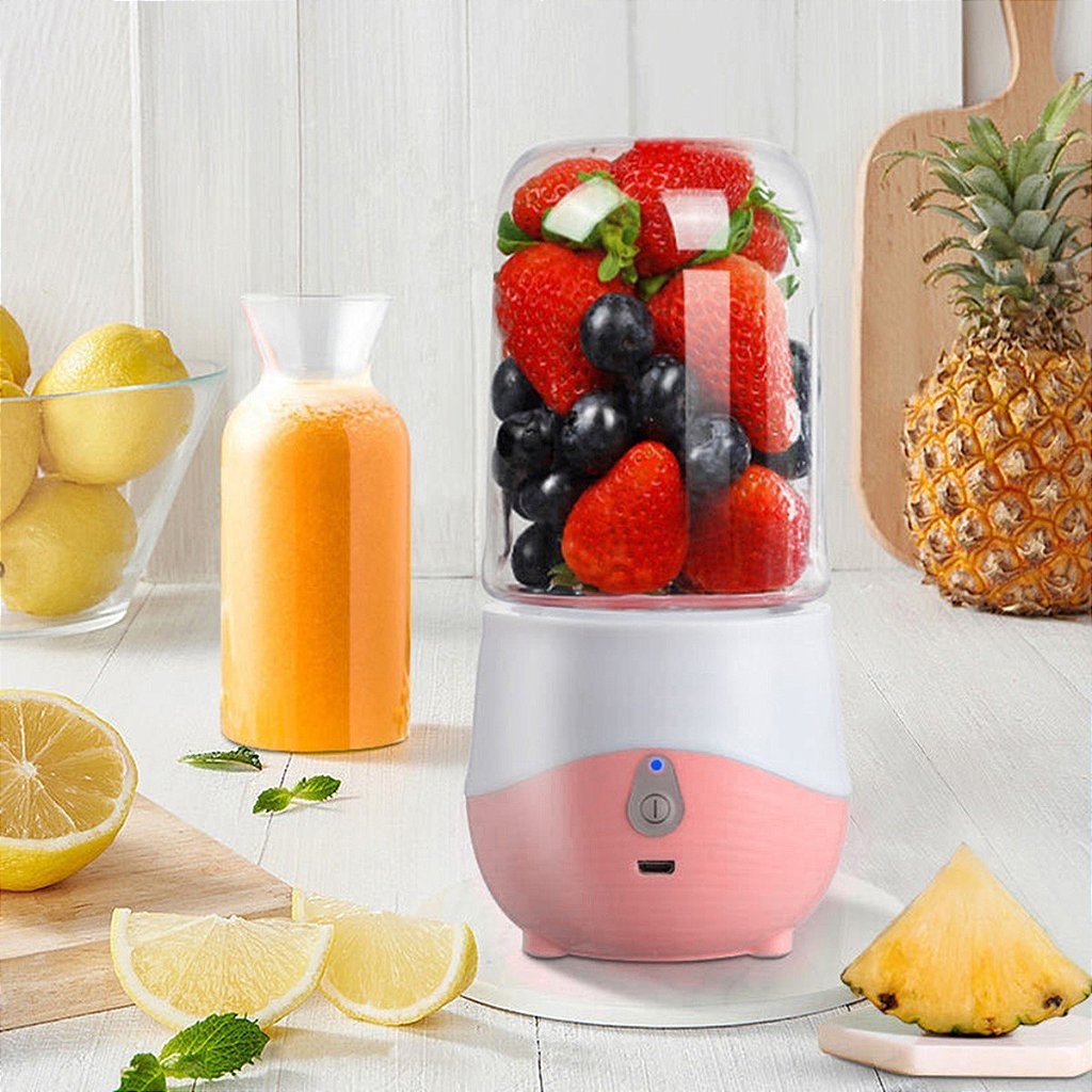 Mini Liquidificador Portátil Shakes Sucos Vitaminas Juice Cup Mixer USB