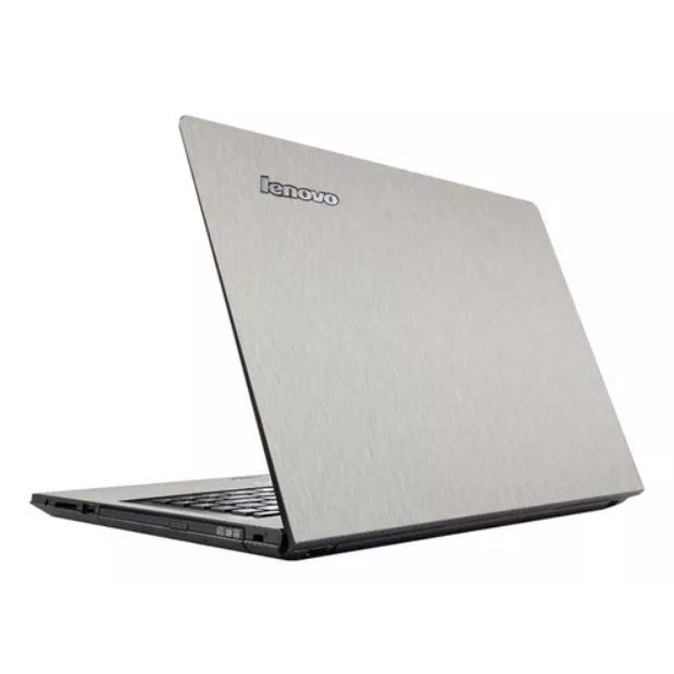 ADESIVO SKIN PARA NOTEBOOK LENOVO G40 70 G40 80 AÇO ESCOVADO PRATA