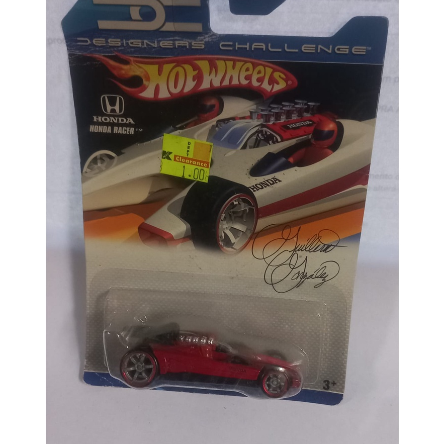 Hot Wheels Designers Challenge Honda Racer Shopee Brasil