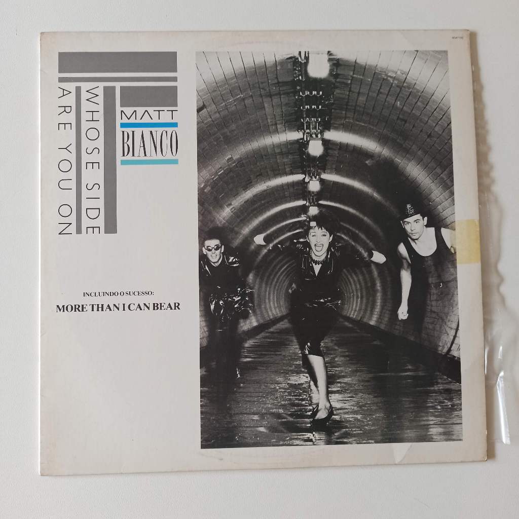 LP Disco Vinil Matt Bianco Whose Side Are You On 1985 Shopee Brasil