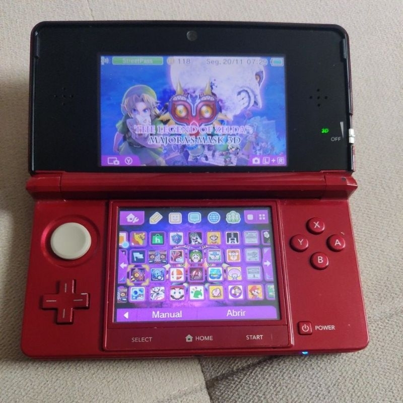 Nintendo 3DS Desbloqueado Shopee Brasil