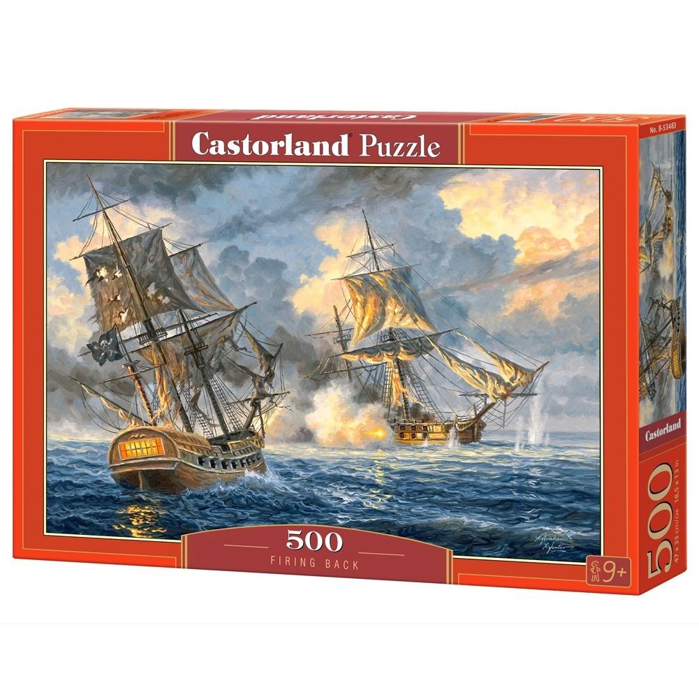 QuebraCabeça Importado Castorland [13908] Firing Back 500 peças Shopee Brasil