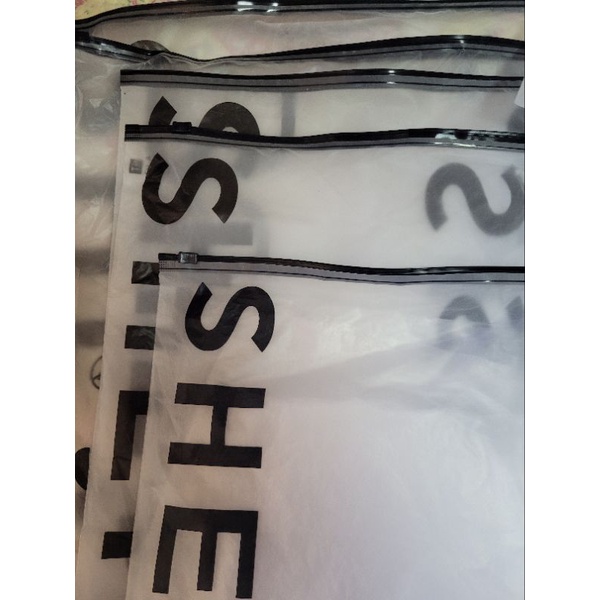 Saquinhos Shein Ziplock (10 unidades) Shopee Brasil