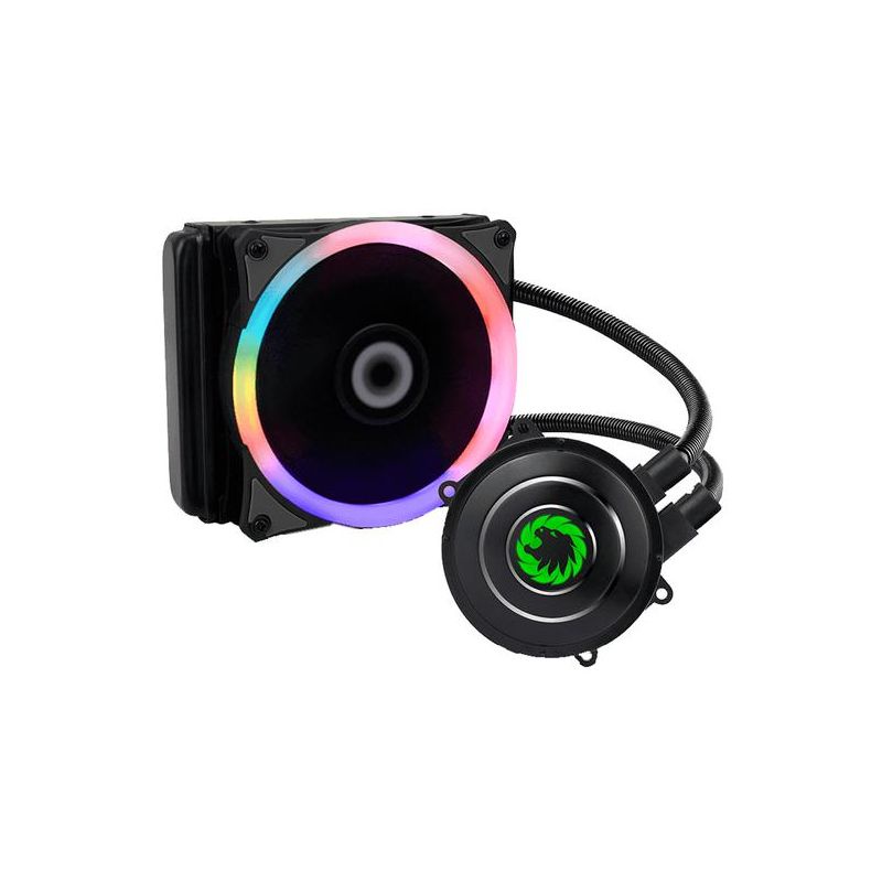 Water Cooler Para Cpu Gamemax Iceberg 120 Rainbow 1800 Rpm Para