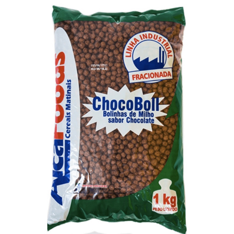 Cereal Matinal ChocoBoll Sabor Chocolate AlcaFoods 1Kg Shopee Brasil