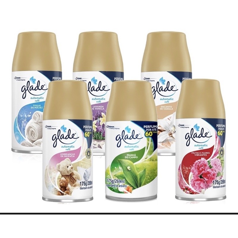 Refil Glade Spray Automatic 269ML Shopee Brasil