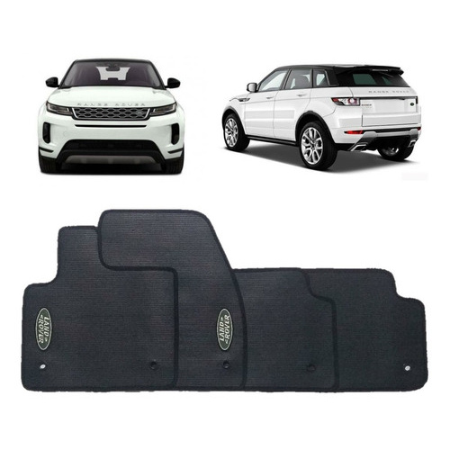 Tapete De Borracha Pvc Range Rover Evoque 2020 2021 Shopee Brasil