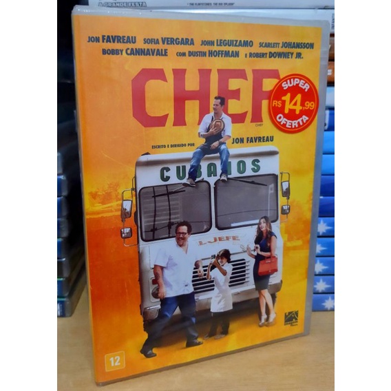 DVD Chef Dustin Hoffman (Original Lacrado) Shopee Brasil
