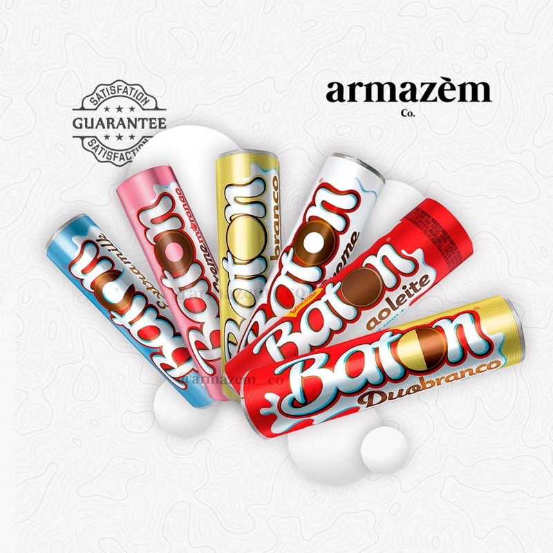 Chocolate Baton kit 10 Unidades Garoto Todos Sabores Shopee Brasil