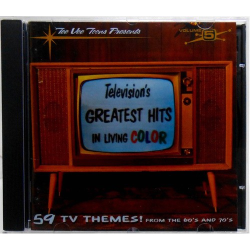 Cd Television's Greatest Hits Vol. 5 In Living Color Trilha Shopee Brasil
