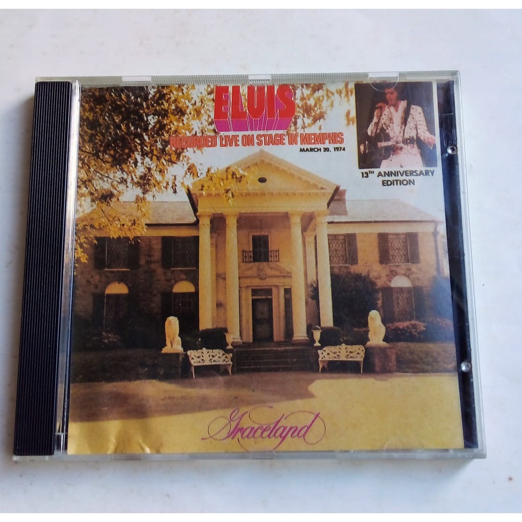 CD Elvis Presley Recorded Live On Stage In Memphis Shopee Brasil