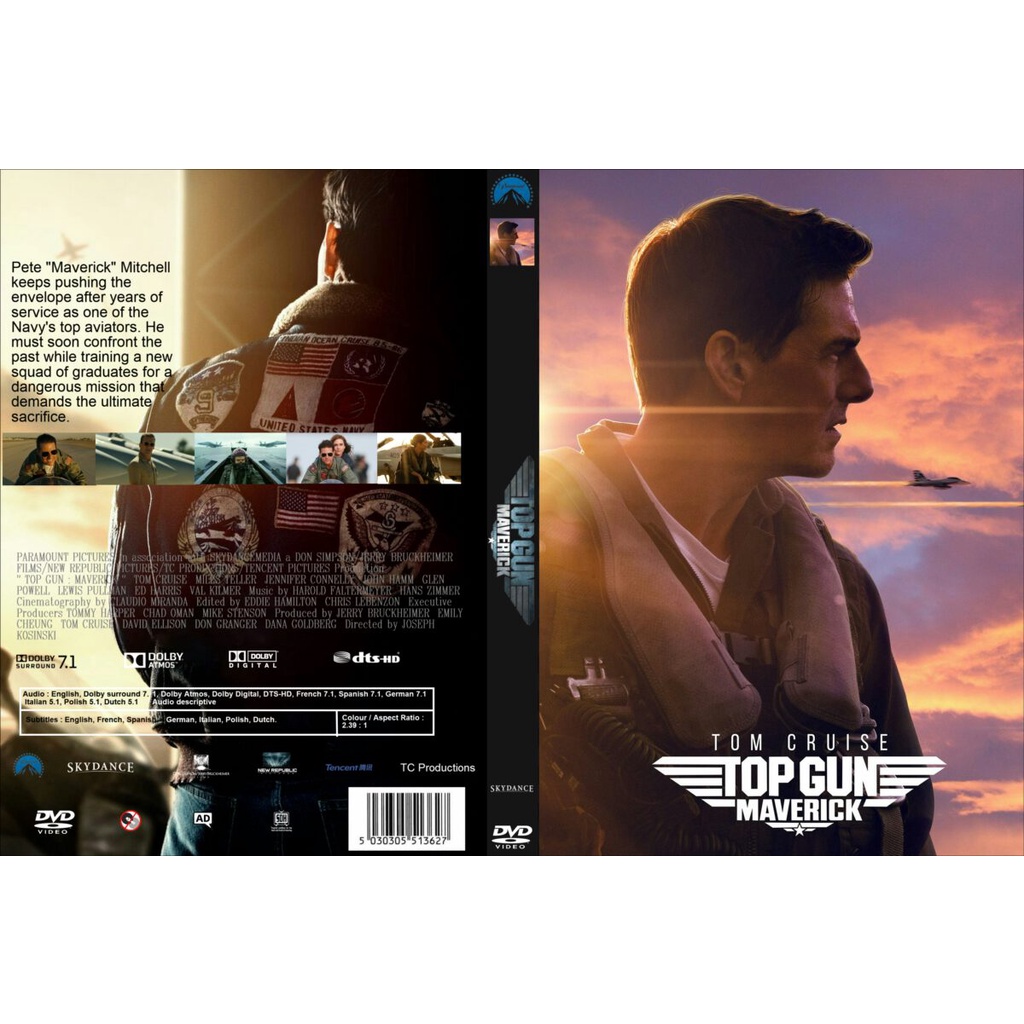 DVD Top Gun Maverick 2022 HD Shopee Brasil