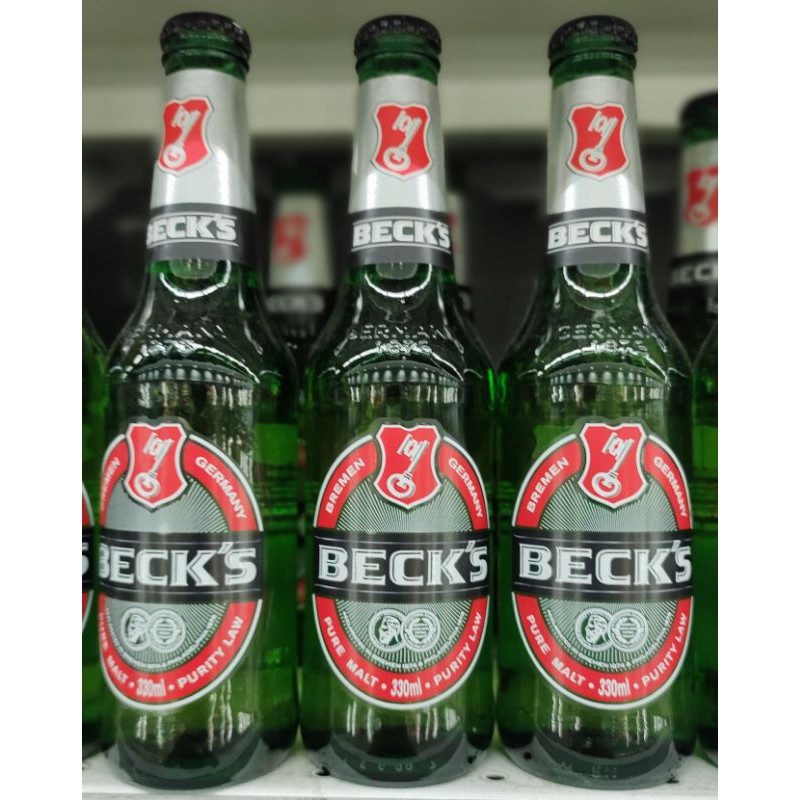 Cerveja Becks Importada 330 ml Long Neck Puro Malte (03 unidades